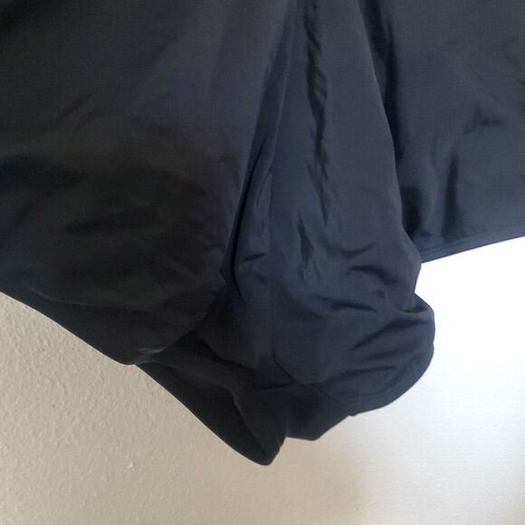 Time and Tru Black One-Piece Swim Bathing Suit Women's Size 2X 20W-22W Sheer - Picture 9 of 16